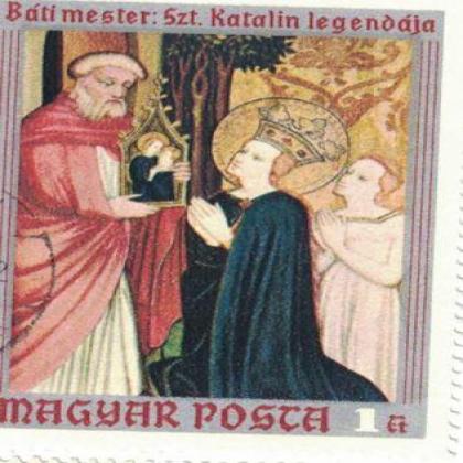 HUNGARY 1ft LEGEND THEME BIG SIZE STAMP WS03