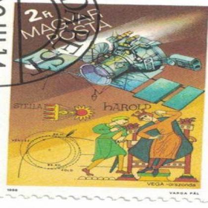 HUNGARY 2FT SPACE POGRAMME STAMP WS09