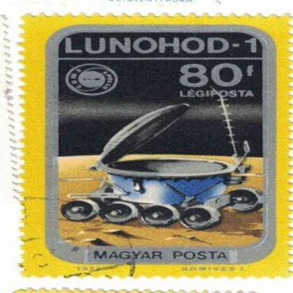 HUNGARY 80F  MOON MISSION STAMP WS03