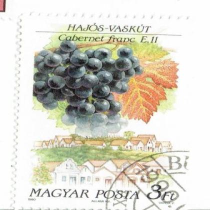 HUNGARY GRAPE FRUIT  COMMEMORATIVE STAMP WS7