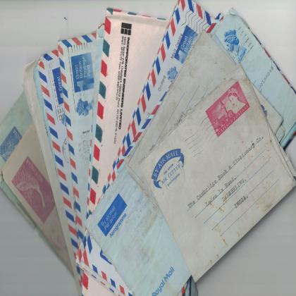 LOT OF MORETHAN 25 USED OLD RARE AEROGRAMME FOR COLLECTION   AERO30