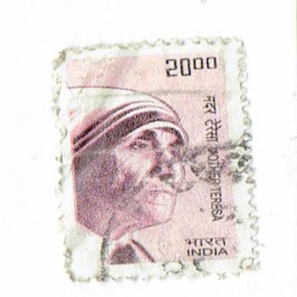 MOTHER TERESA COMMEMORATIVE STAMP CSB 4