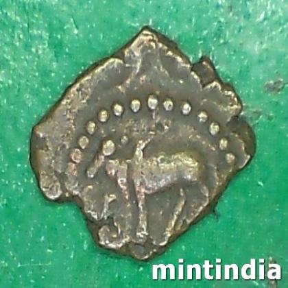 NAGA DYNASTI NARWAR GANAPATI KAKANI COIN N 18