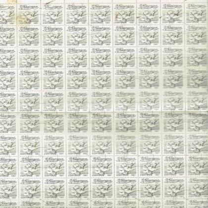 NICARAGUA 1987 CORREOS FULL SHEET OF 100 STAMPS RARE