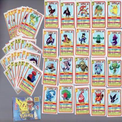 POKEMON MINIATURE CARDS AS13