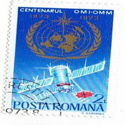 POSTA ROMANA 2L CENTENARUAL COMMEMORATIVE STAMP WS 2