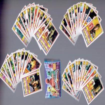 POWER BANGERS MINIATURE CARDS AS17