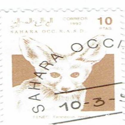 SAHARA OCC R A S D COMMEMORATIVE STAMP WS 5