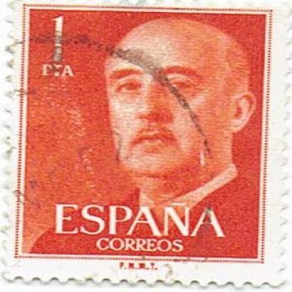 SPAIN 1 PTS ESPANA COMMEMORATIVE STAMP WS 4