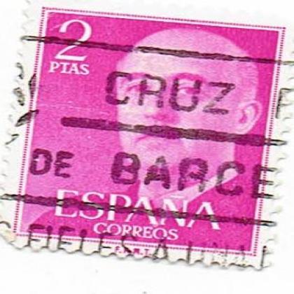 SPAIN 2PTAS ESPANA COMMEMORATIVE STAMP WS 4