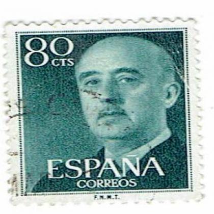 SPAIN 80CTS COMMEMORATIVE STAMP WS 4