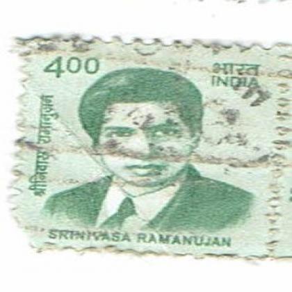 SRINIVAS RAMANUJAM COMMEMORATIVE STAMP CSB 4