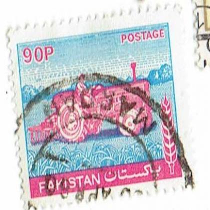 TRACTOR FARMING COMMEMORATIVE STAMP WS 4