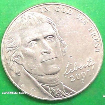 usa 5 cents GOD WE TRUST LIBERTY  Rare commemorative coin (b)