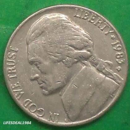 USA  5 cents GOD WE TRUST LIBERTY  Rare commemorative coin (a)