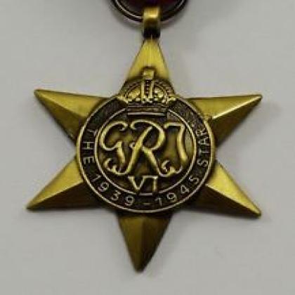 WW 2 ERA 1939 1945 STAR BRITISH  MEDAL